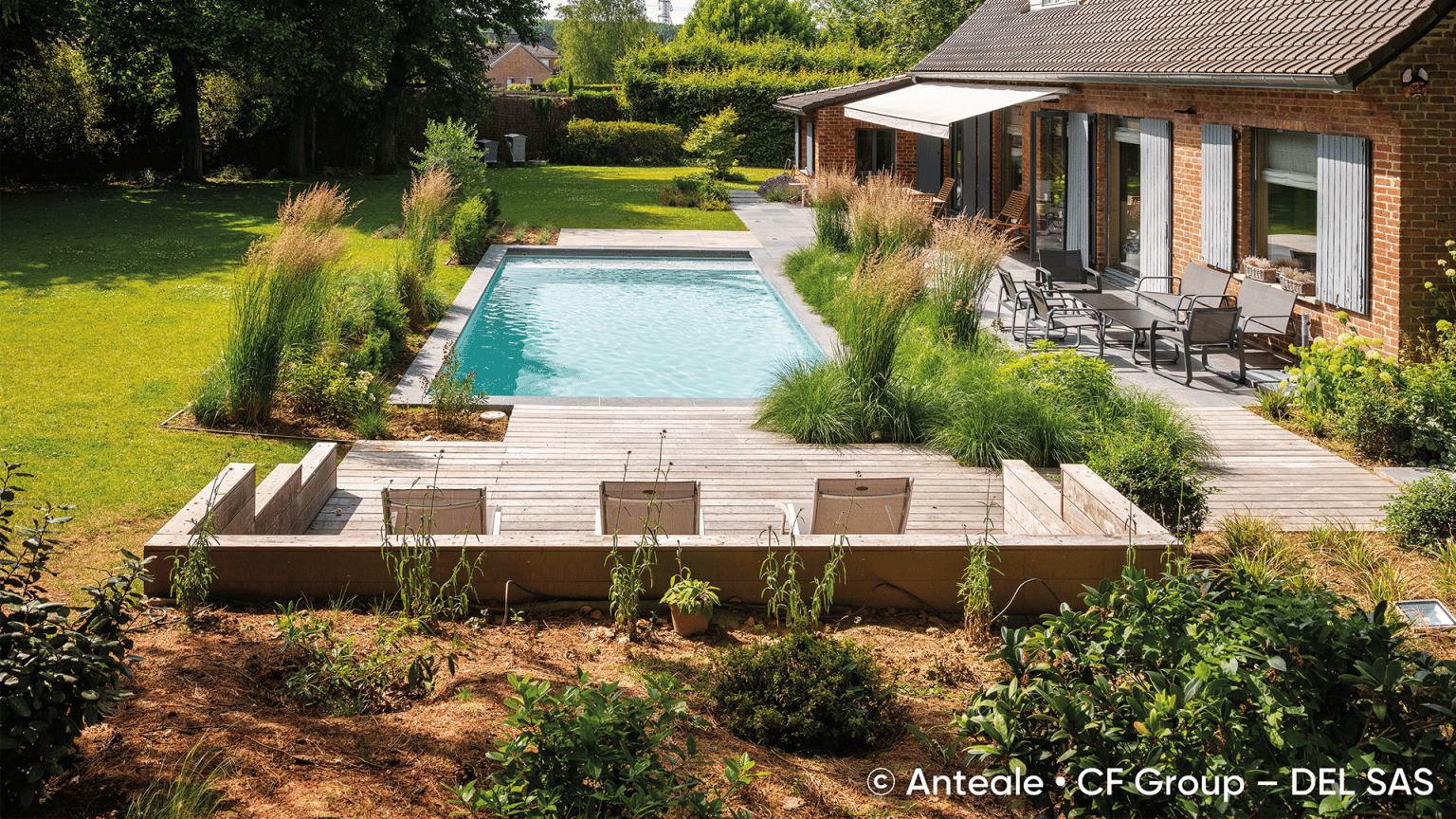 automatic slatted cover for pool DEL