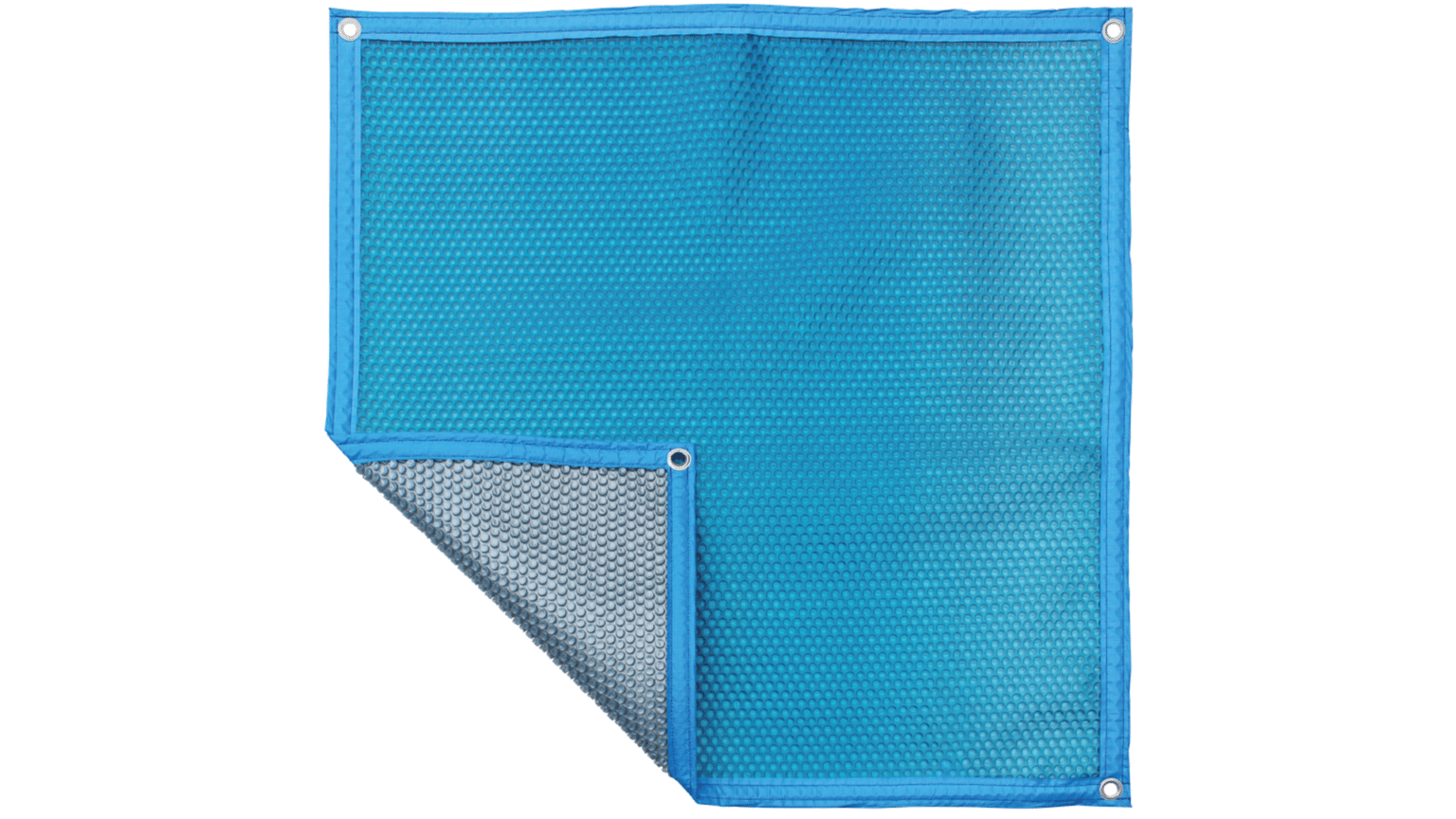 Couverture isotherme Bleue Argent DEL