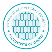 Technologie alvéolaire brevetée Exclusivité CF Group