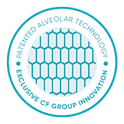 Patented alveolar technology Exclusive to CF Group