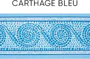 Ligne d'eau Carthage bleu