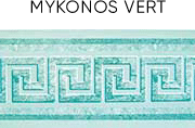 Ligne d'eau Mykonos vert